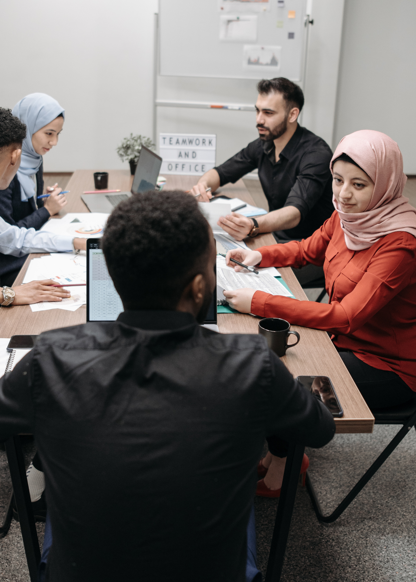 Diverse Workplace Meeting